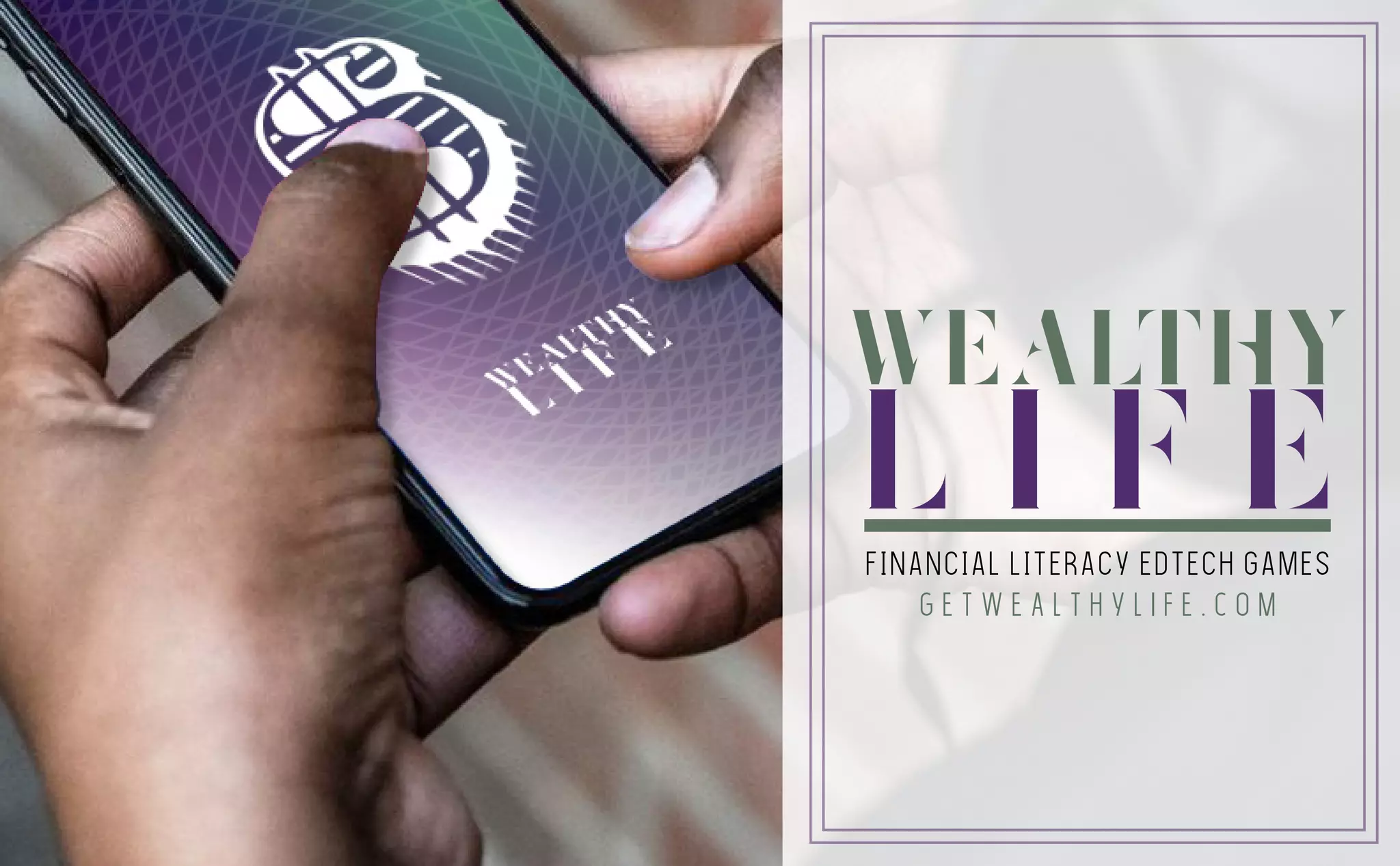 Cover slide of the WealthyLife pitch deck — Seed / Early Stage 2019