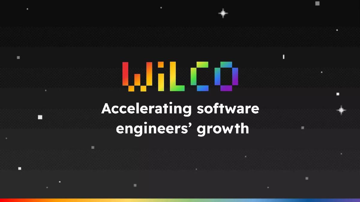 Cover slide of the Wilco pitch deck — Seed