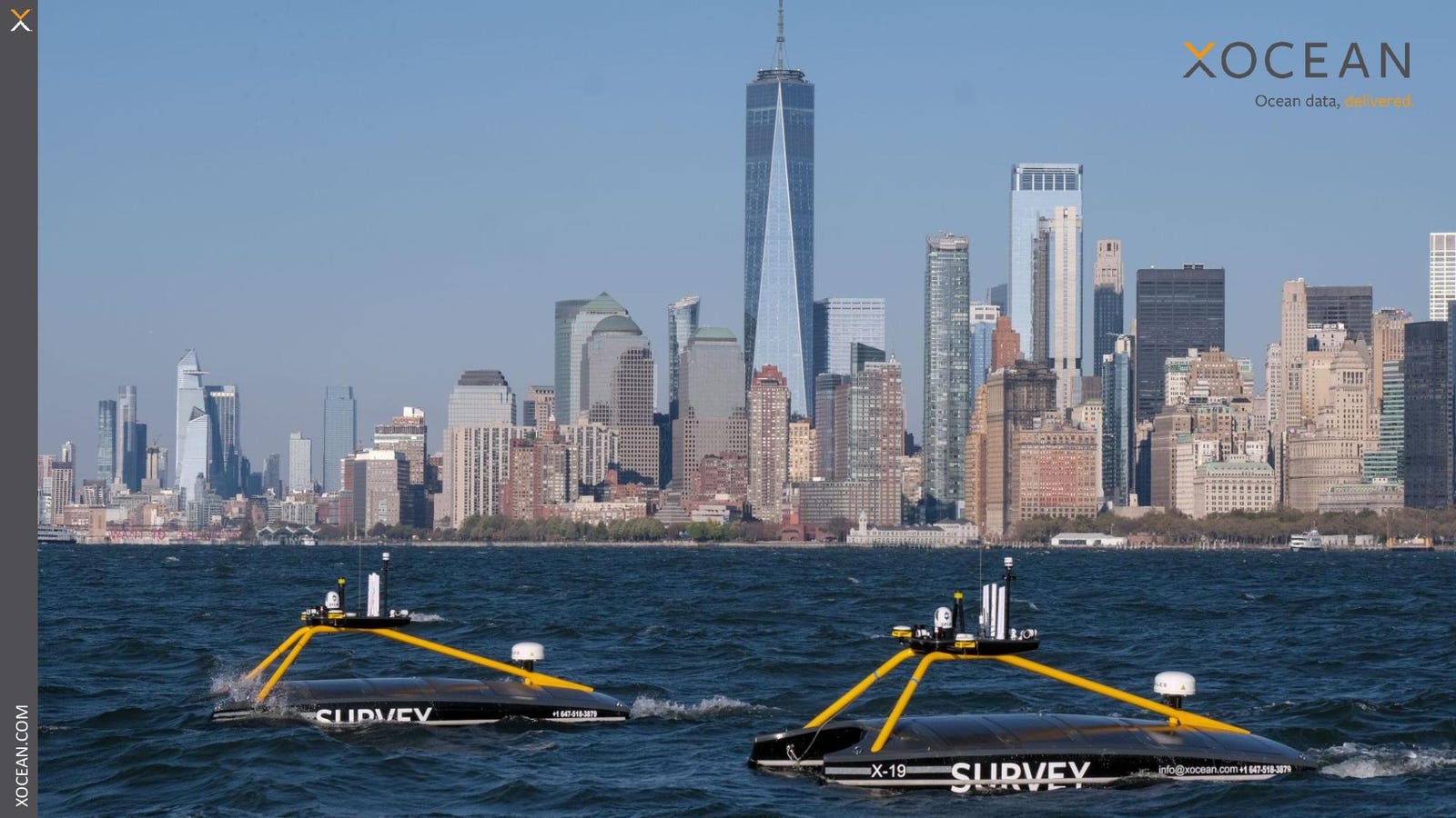 Cover slide of the Xocean pitch deck — Series C 2024