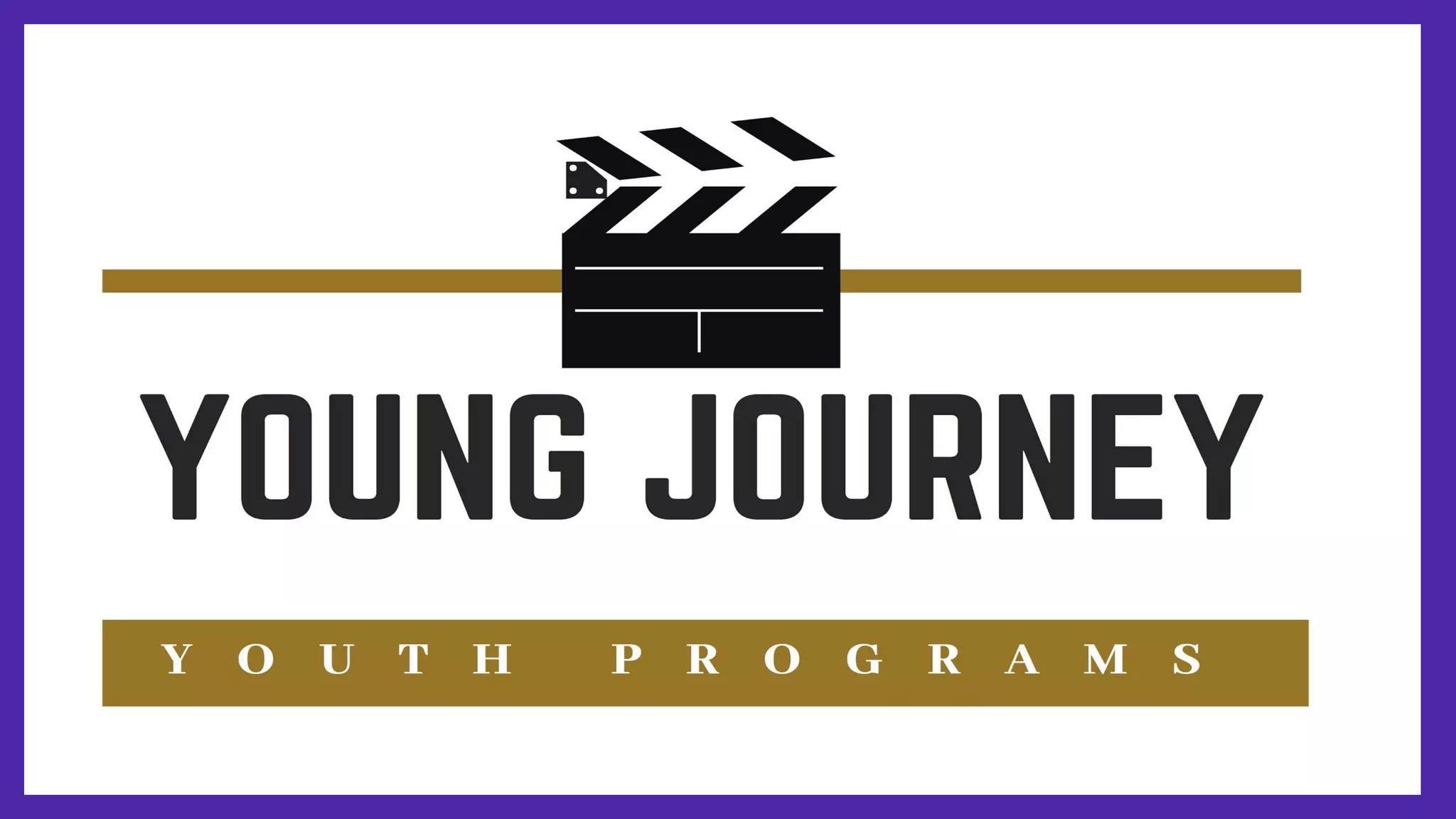 Cover slide of the Young Journey Youth & Family Programs pitch deck — N/A (Non-Profit) 2018